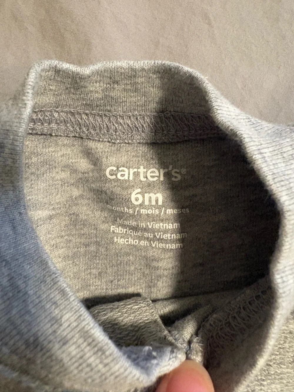 Carter's 6M Dog & Fox Long Sleeve Snap Jumpsuit Bundle